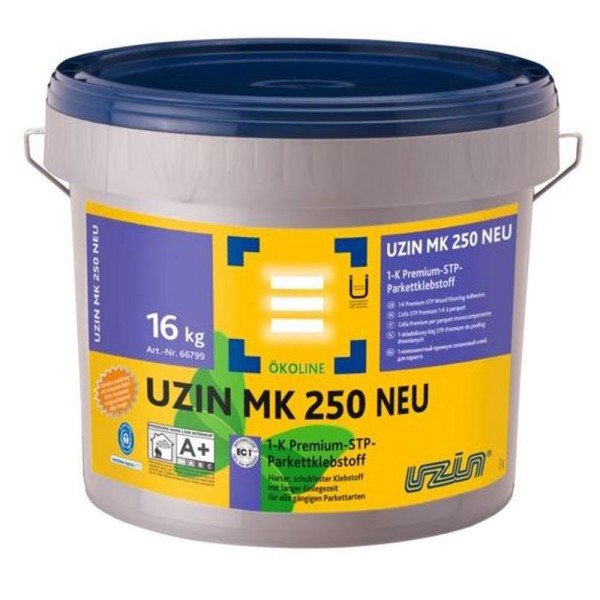 UZIN MK 250 Harter, schubfester Klebstoff für alle gängigen Parkettarten auf Bodenchemie.de