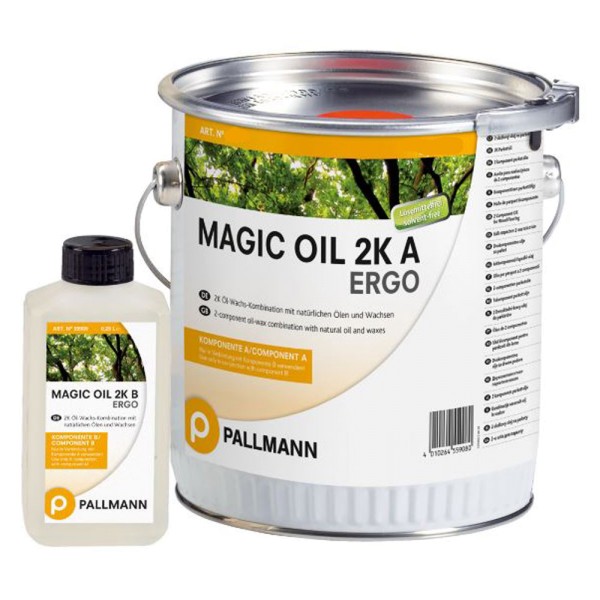 Pallmann Magic Oil 2k ERGO 2k-Parkettöl-Wachs-System 1 L auf DeinBoden24.de