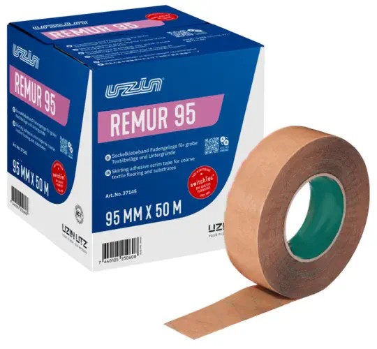 Remur 95 Spezial Sockelband-System für PVC-Hohlkehl-Anwendungen 50m