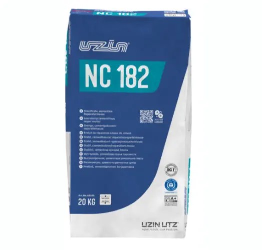 UZIN NC 182 Standfeste, feine und sehr schnell trocknende Zement-Glättmasse