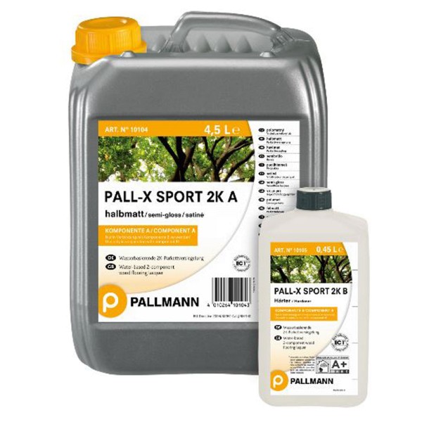 Pallmann PALL-X SPORT 2K Sportbodenversiegelung halbmatt 4,95 Liter auf Deinboden24.de